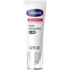 Cetaphil night cream front jar showing brand and soothing hydration benefits