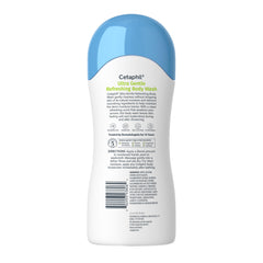 Open Cetaphil cap with a droplet to show product dispensing and controlled use