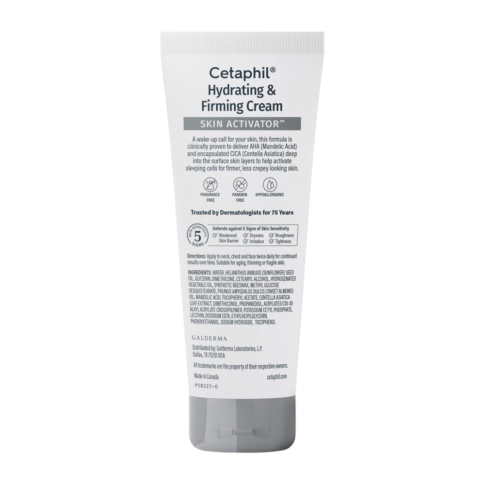 Product box with jar showing Cetaphil brand and dermatologist-tested benefit