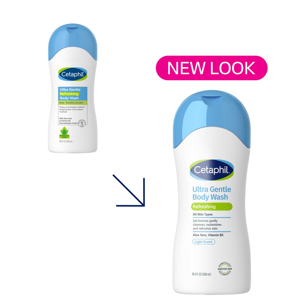 Cetaphil pump dispensing lather demonstrating easy application and mild cleansing