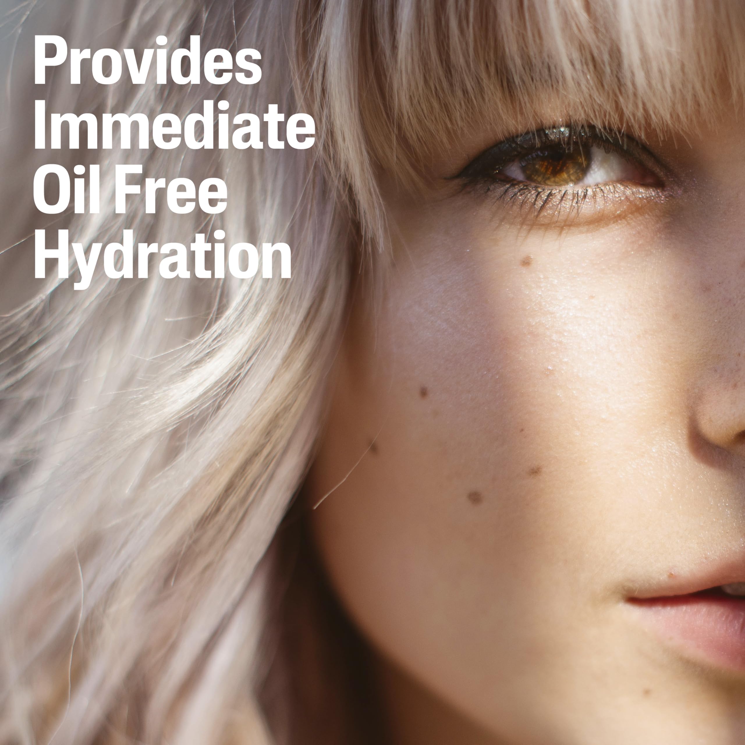 Cetaphil squeeze showing product coverage for easy application
