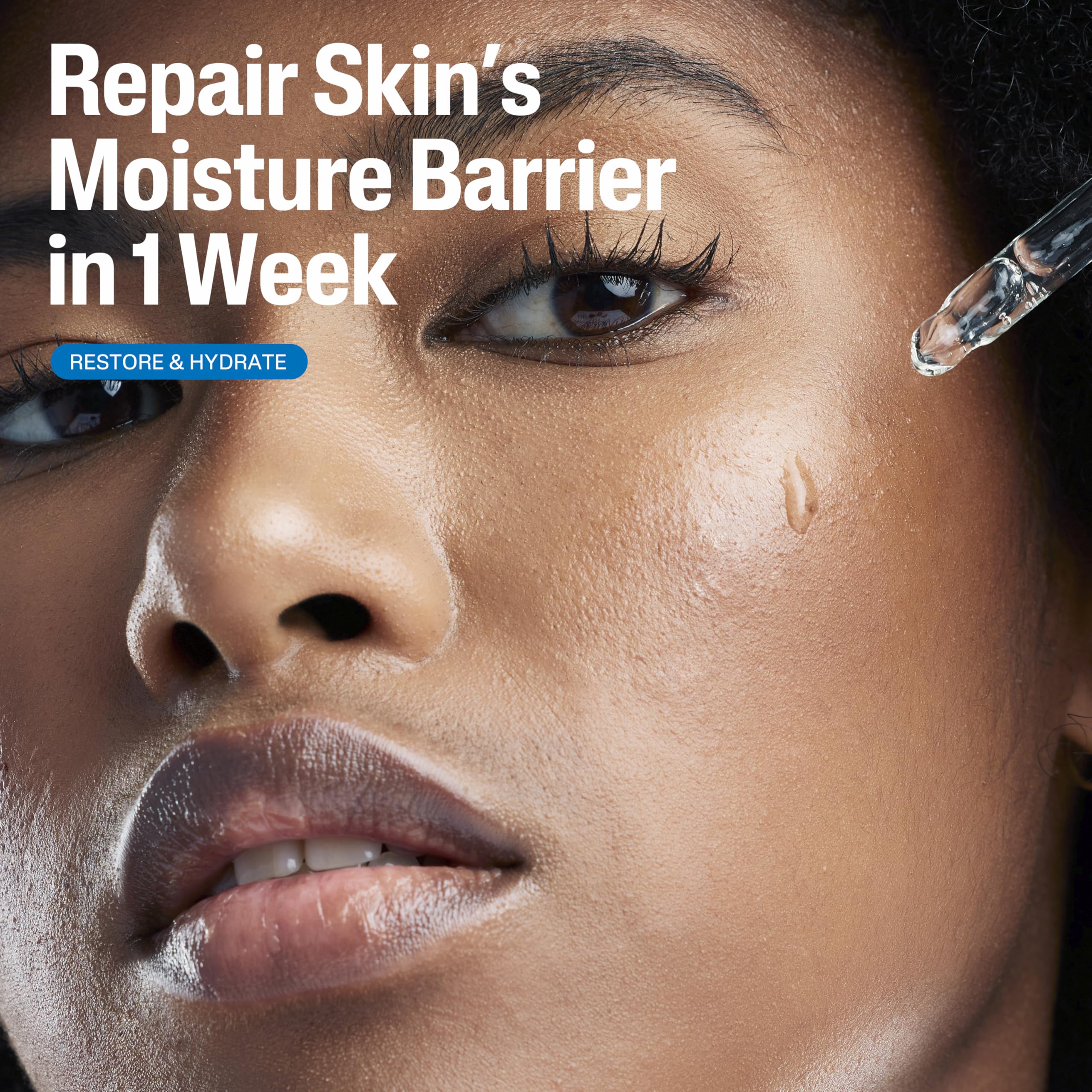 Cetaphil texture closeup revealing lightweight non-greasy consistency and fast absorbency