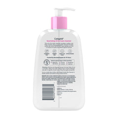 Cetaphil bottle in travel bag illustrating easy-to-pack cleanser