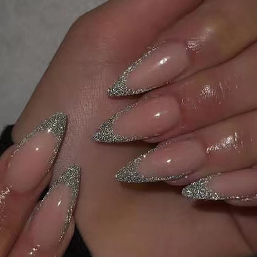 CEWEWP front packaging showing silver French tips and organized box benefit quick storage