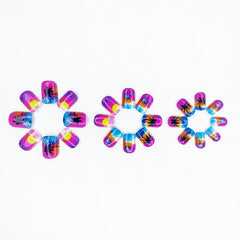 CEWEWP lifestyle beach setting with nails on hand showcasing summer aesthetic benefit