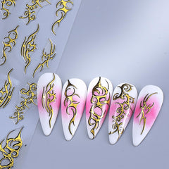 CEWEWP hands in lifestyle shot displaying edgy nail art benefit