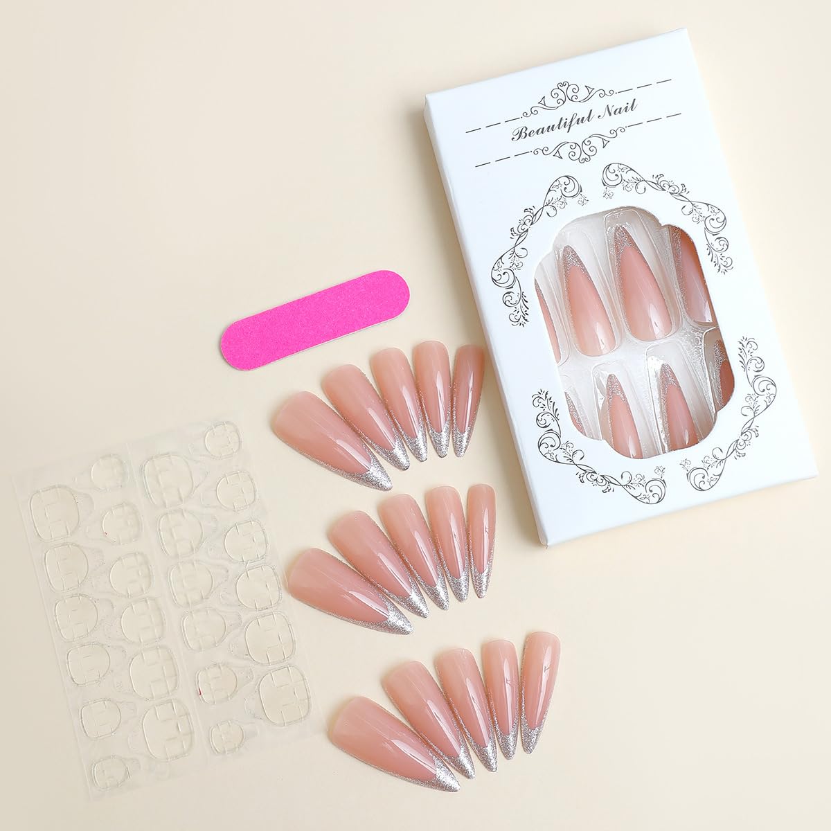 CEWEWP press-on nails in hand lifestyle shot showing finished manicure confidence benefit