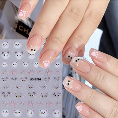 CEWEWP close-up of sheet with cat face designs showing clear detail benefit