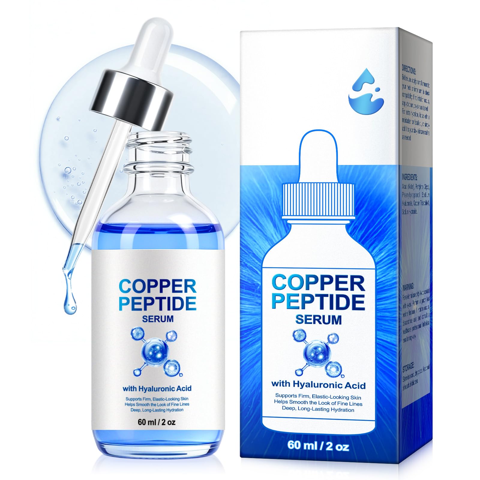 CFXYHNOX front packaging showing copper peptide serum for easy selection