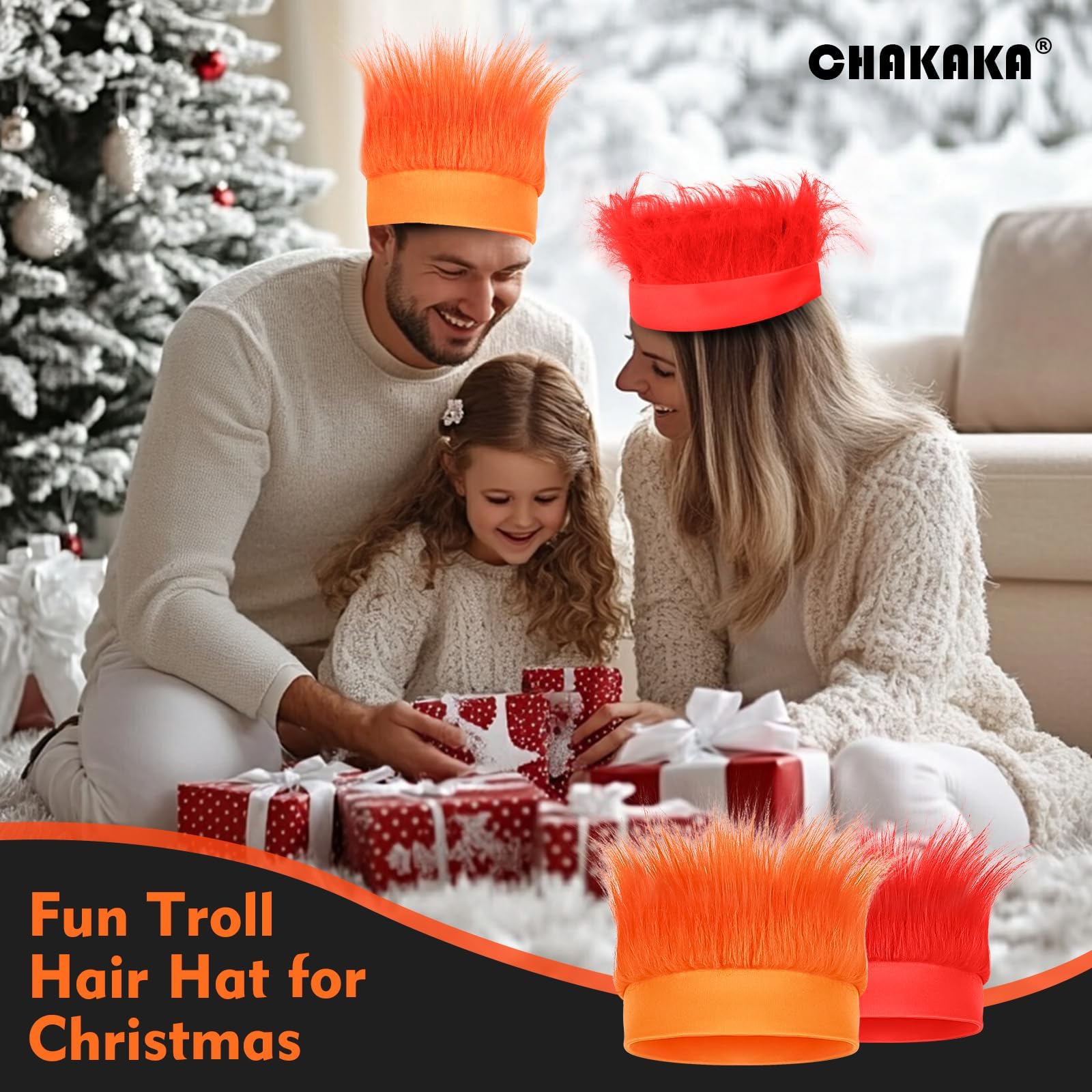 CHAKAKA headband used as photo booth prop showing playful event-ready accessory