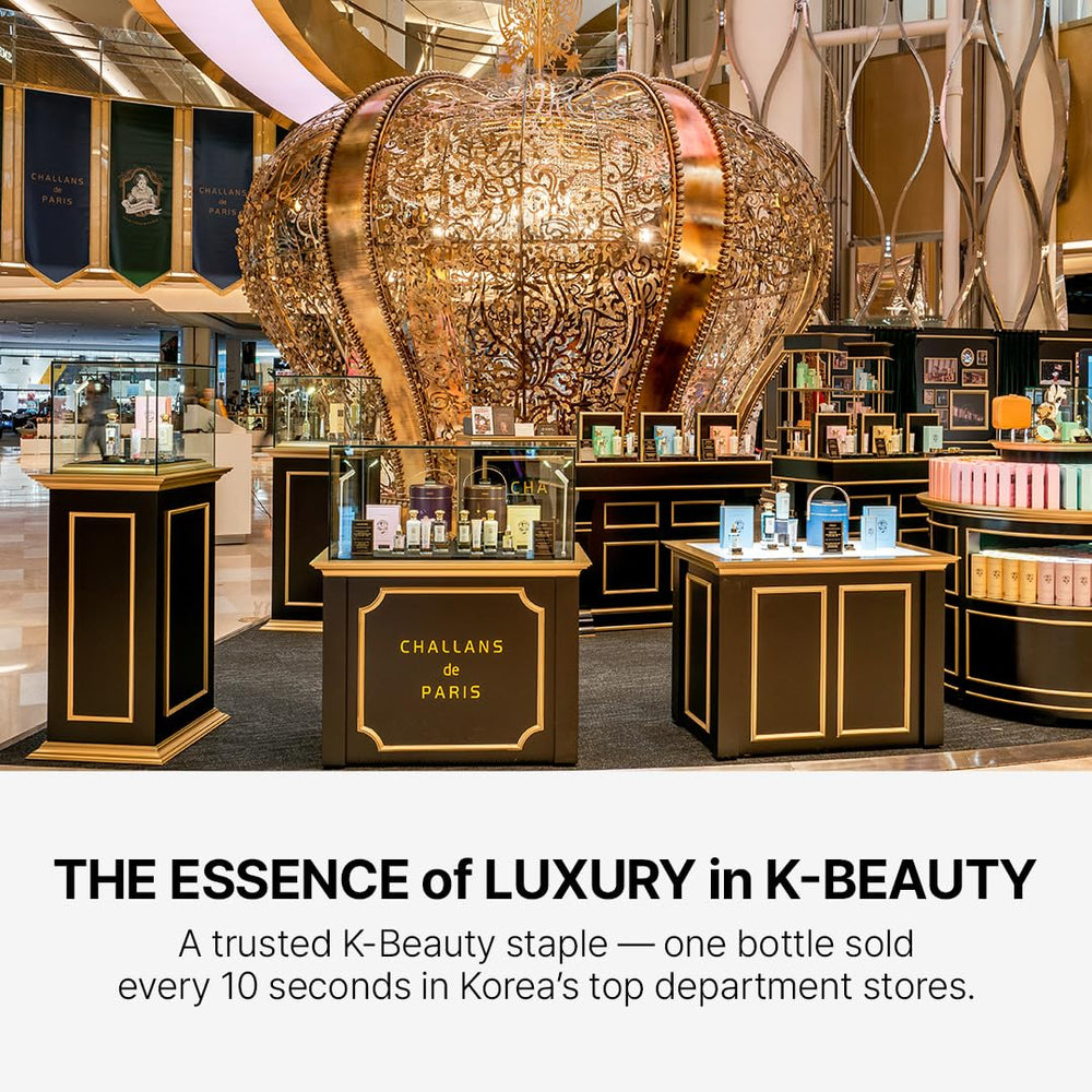 CHALLANS DE dropper dispensing serum highlighting easy application