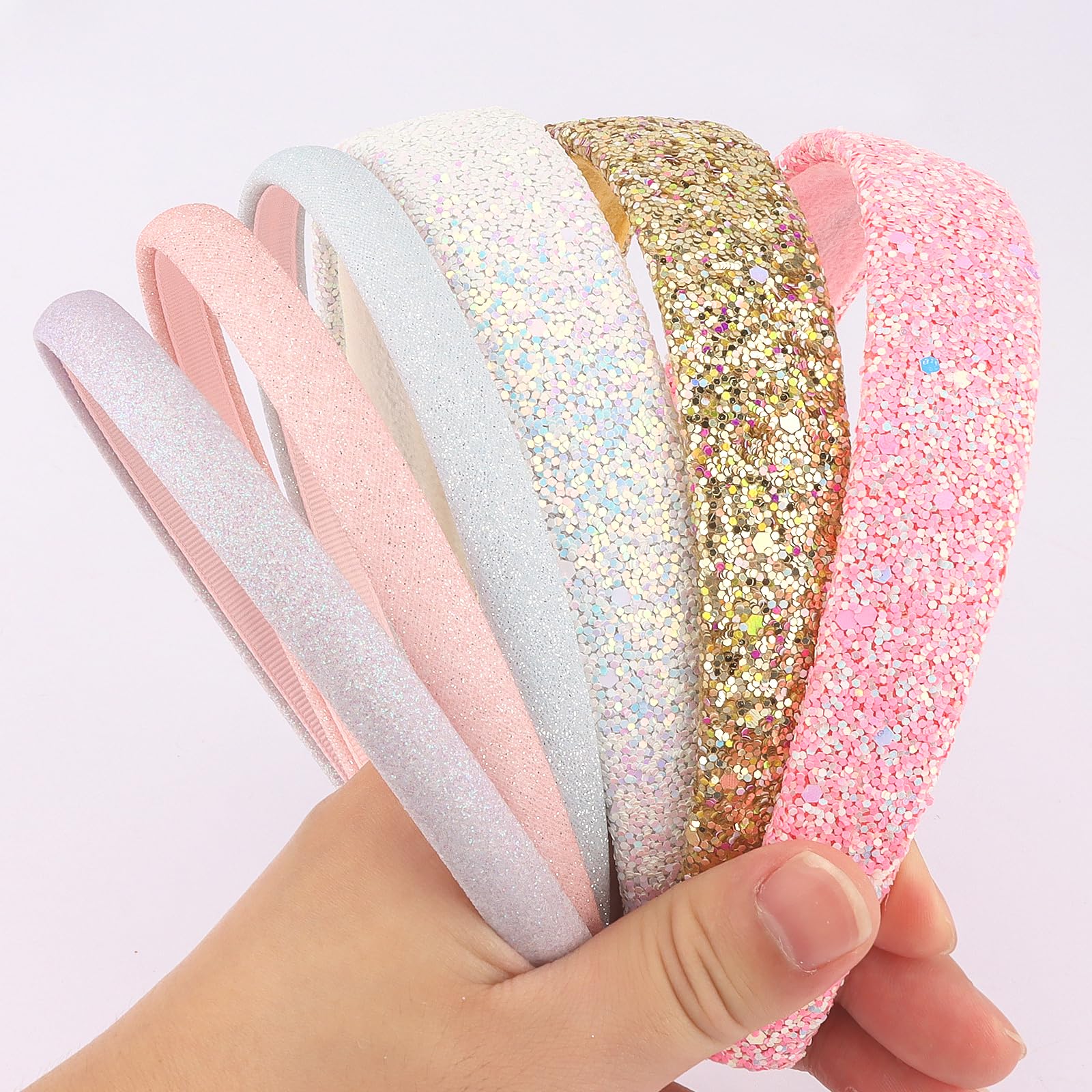 Chanaco close-up of sequins showing secure stitching and long-lasting shine