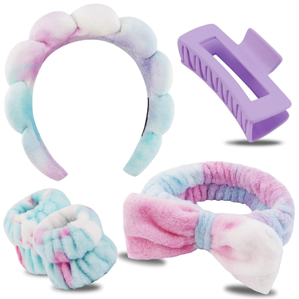 Chanaco front packaging showing headband and wristbands, neat storage benefit