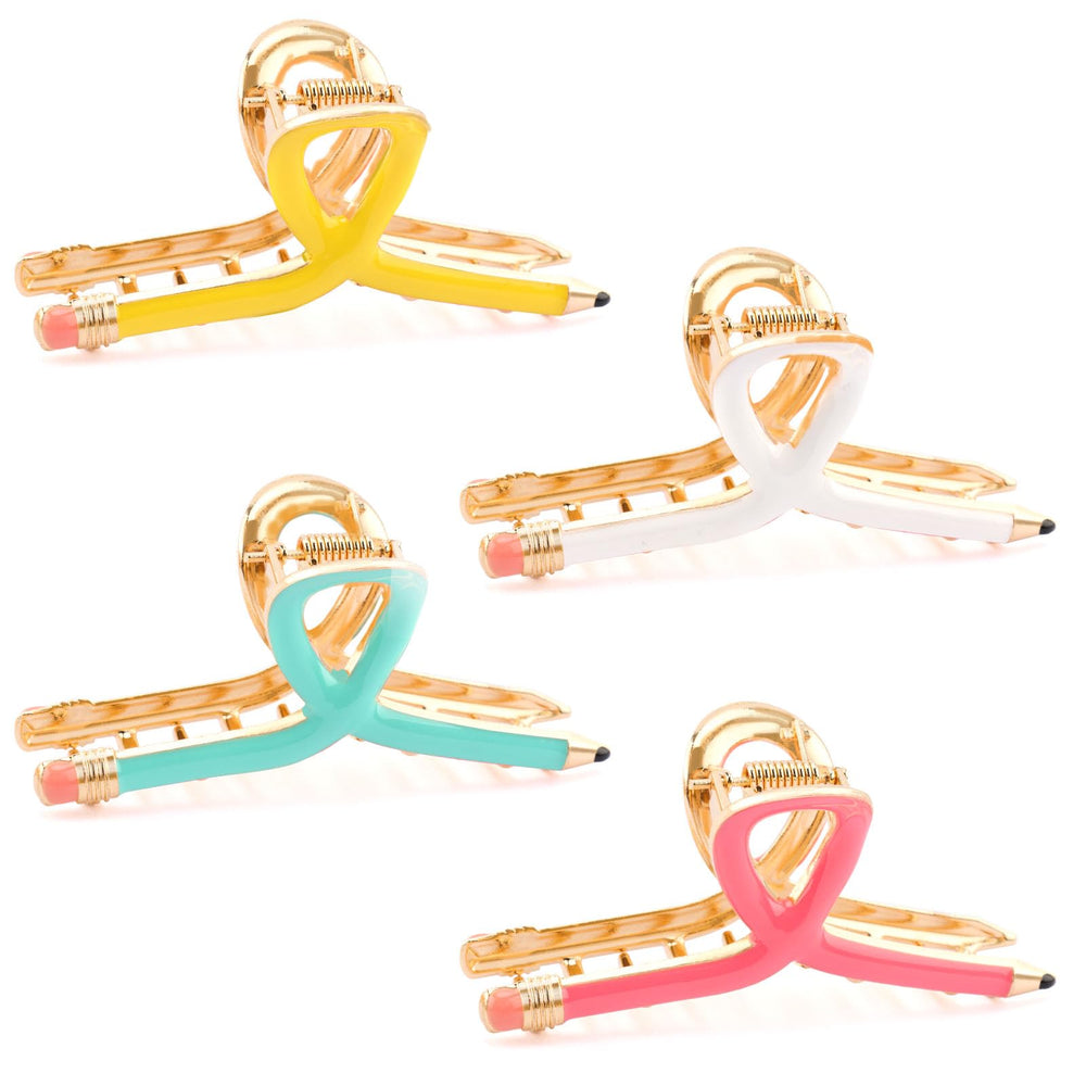 Chanaco front view showing pencil-shaped clips, attractive gift-ready look