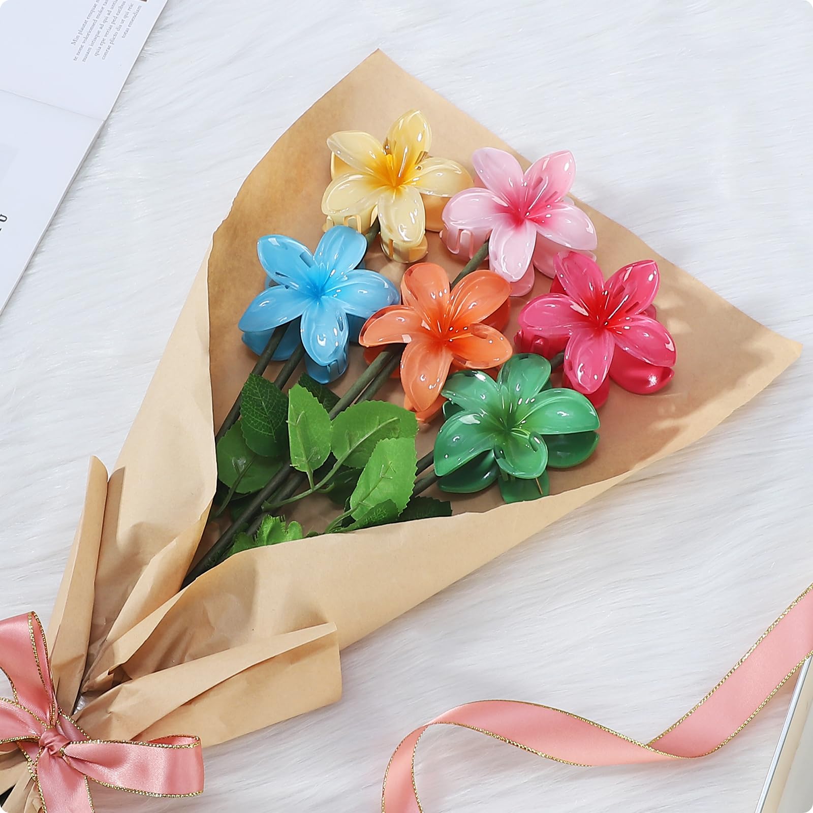 CHANDAT close-up of flower petal texture highlighting smooth finish and detail