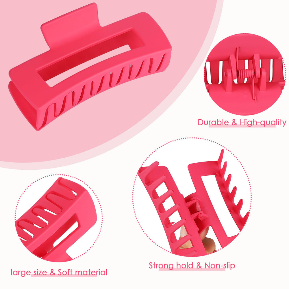 CHANDAT clip beside ruler showing 4.1 inch size for scale and coverage benefit