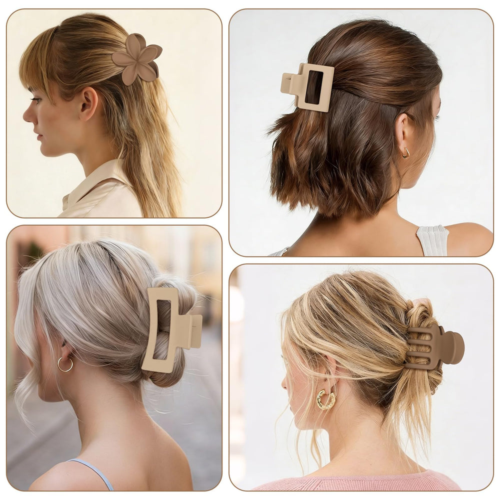 CHANDAT clips laid out by size for easy selection and organization benefit