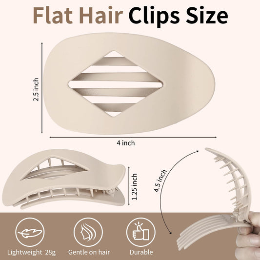 CHANDAT clips fanned displaying ten mixed neutral colors for versatile outfit matching