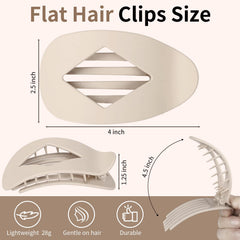 CHANDAT clips fanned displaying ten mixed neutral colors for versatile outfit matching