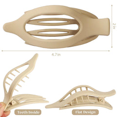 CHANDAT clips held in hand to show scale and travel-friendly convenience