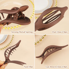 CHANDAT clip securing a half-up style for comfortable everyday wear