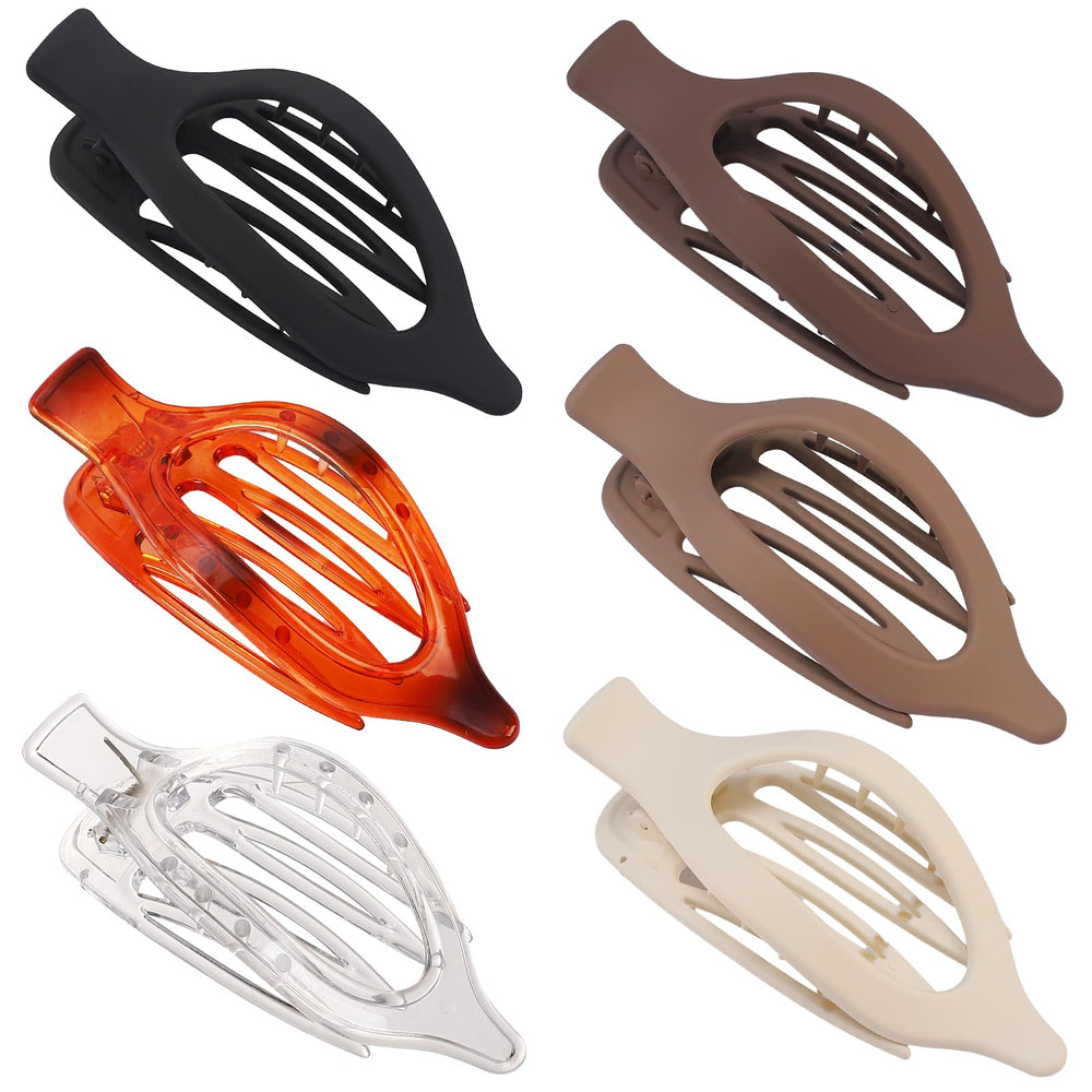CHANDAT clip used during skincare routine to keep hair back comfortably