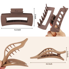 CHANDAT flat clip profile highlighting slim shape for comfortable wear