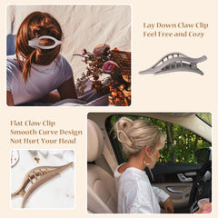 CHANDAT flat clips next to a hand to show size and travel-friendly benefit