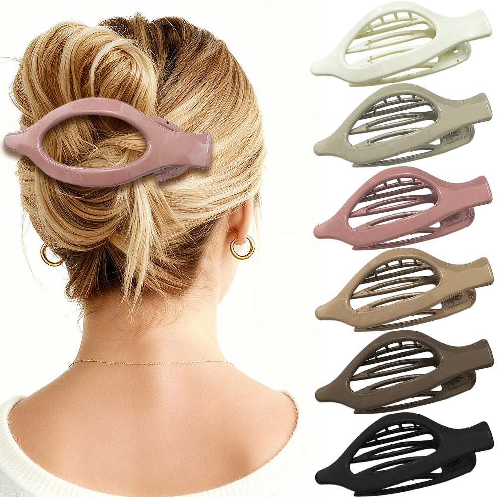 CHANDAT flat clip front view shows low-profile comfort