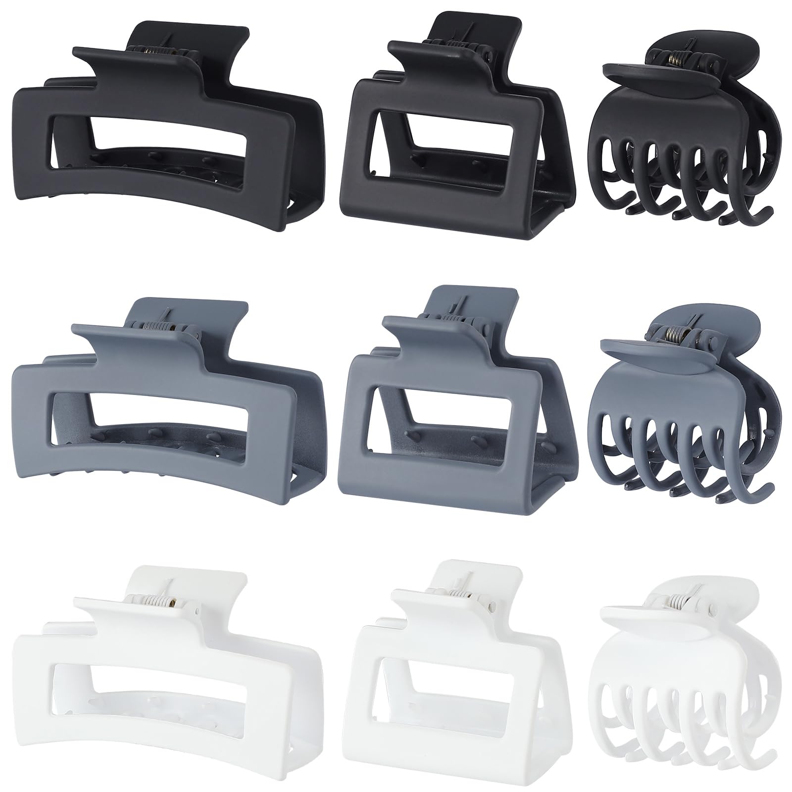 CHANDAT front arrangement of nine clips showing color mix and selection benefit