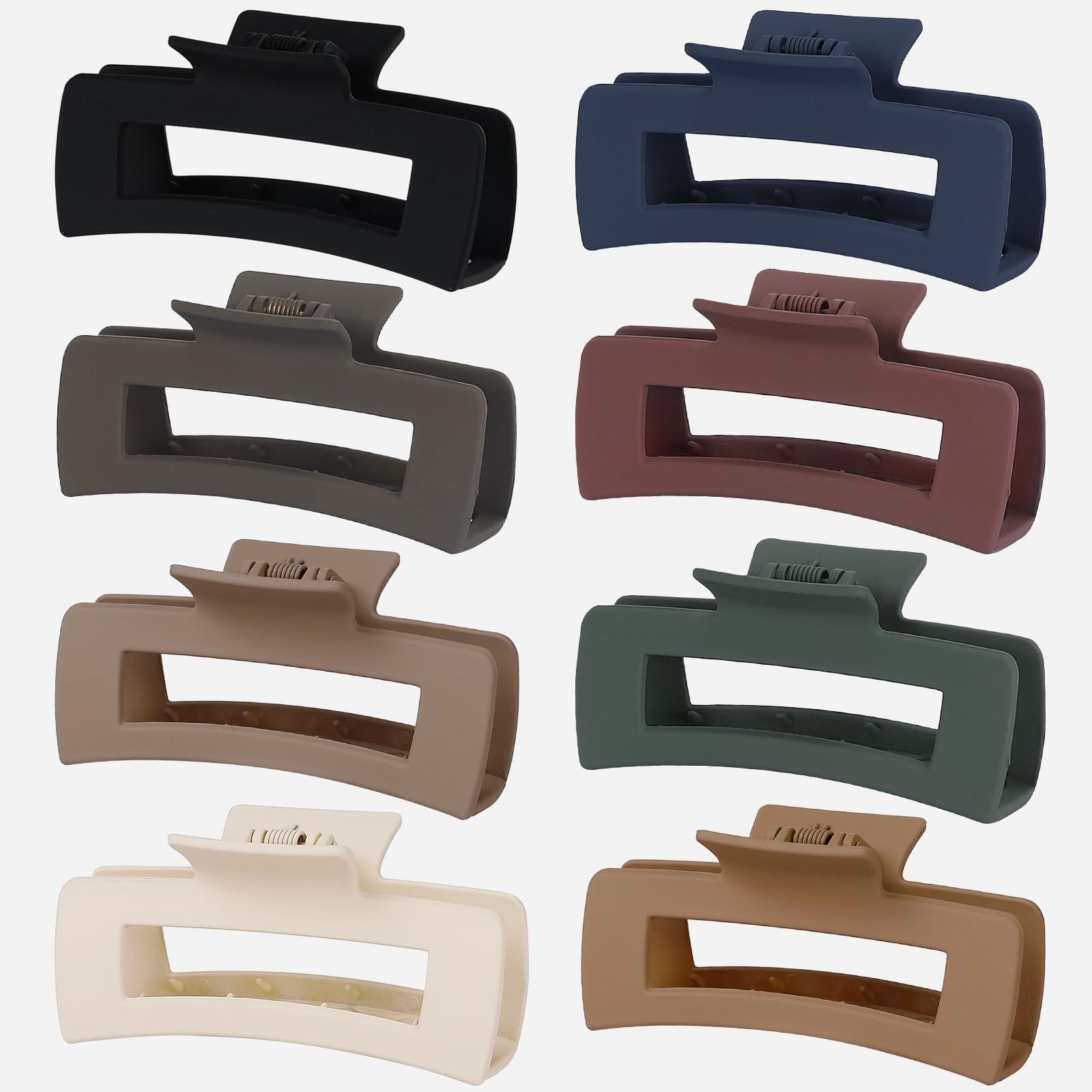CHANDAT front view of the 8-clip colorful pack showing variety and convenience