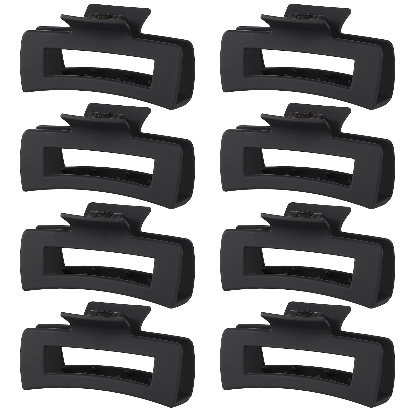 CHANDAT front view of black rectangle clip showing clean finish and strong hold
