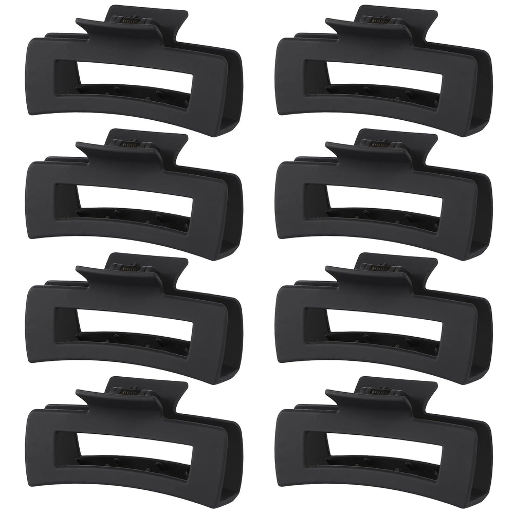 CHANDAT front view of black rectangle clip showing clean finish and strong hold
