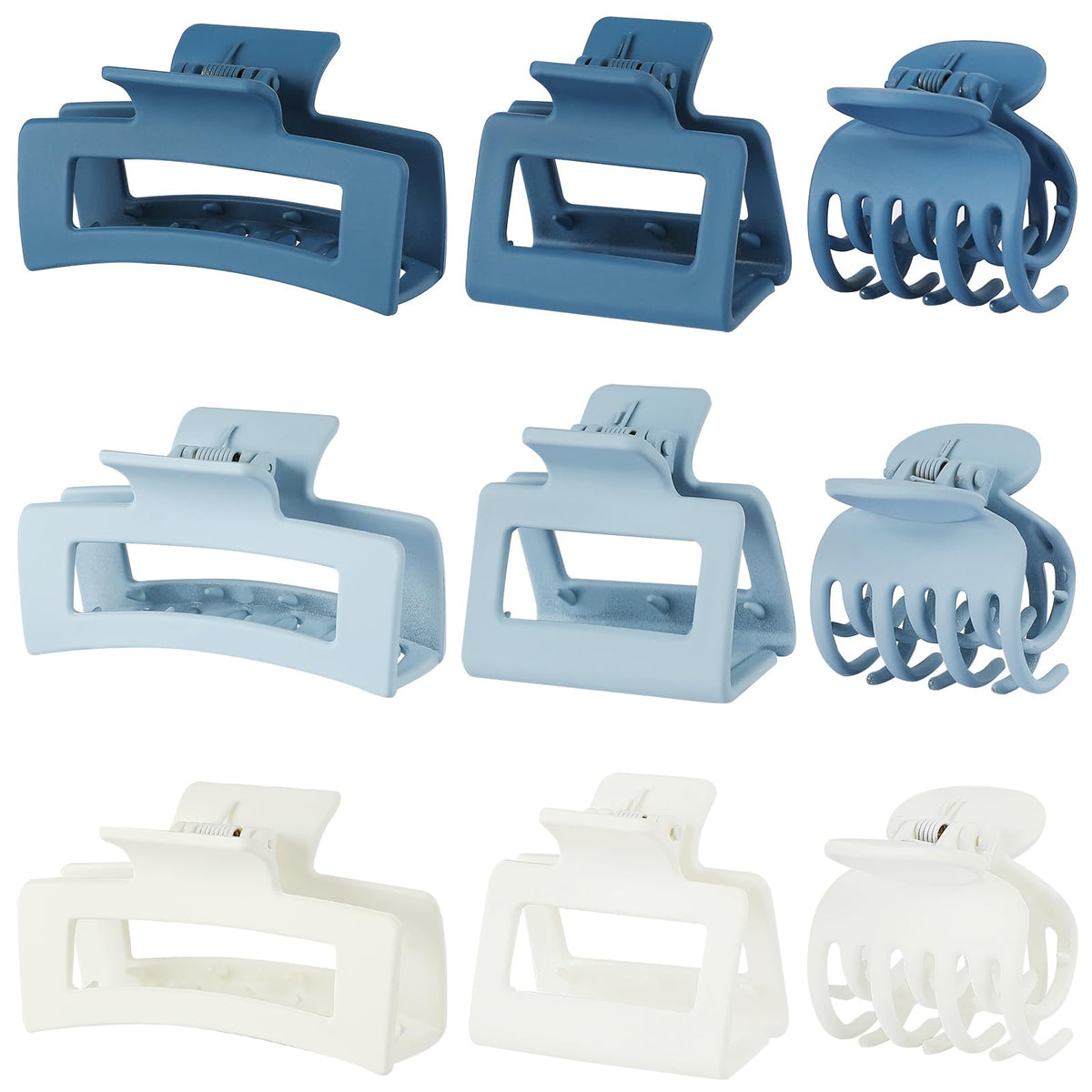 CHANDAT front packaging showing nine blue clips, clear view, easy selection