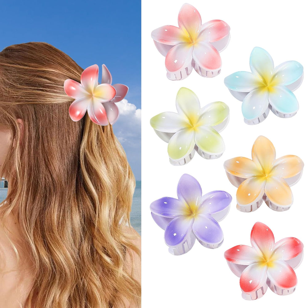 CHANDAT clip worn in hair at beach offering secure, stylish hands-free comfort