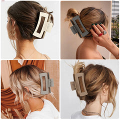 CHANDAT clips arranged on a vanity showing neutral tones as a stylish everyday accessory