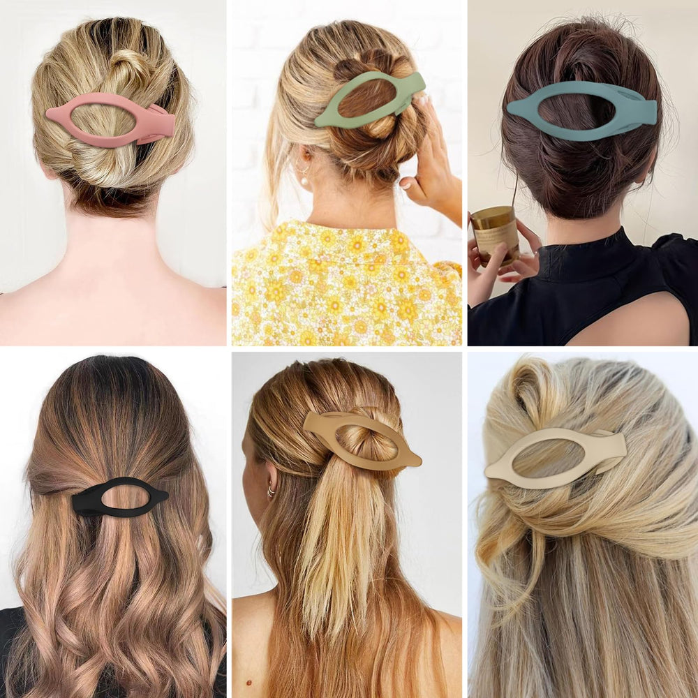 CHANDAT multicolor clips displayed on surface offering styling variety and outfit coordination