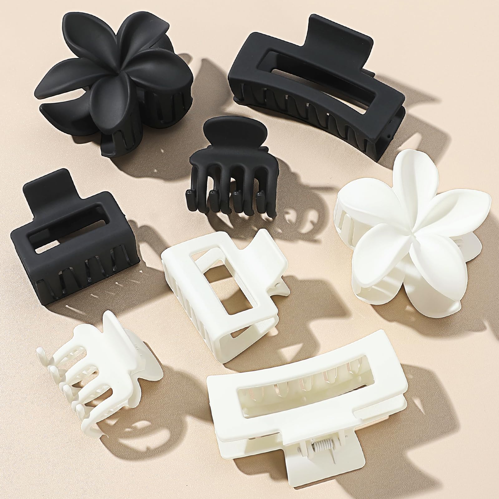 CHANDAT close-up of rectangle clip teeth showing secure grip and smooth matte finish