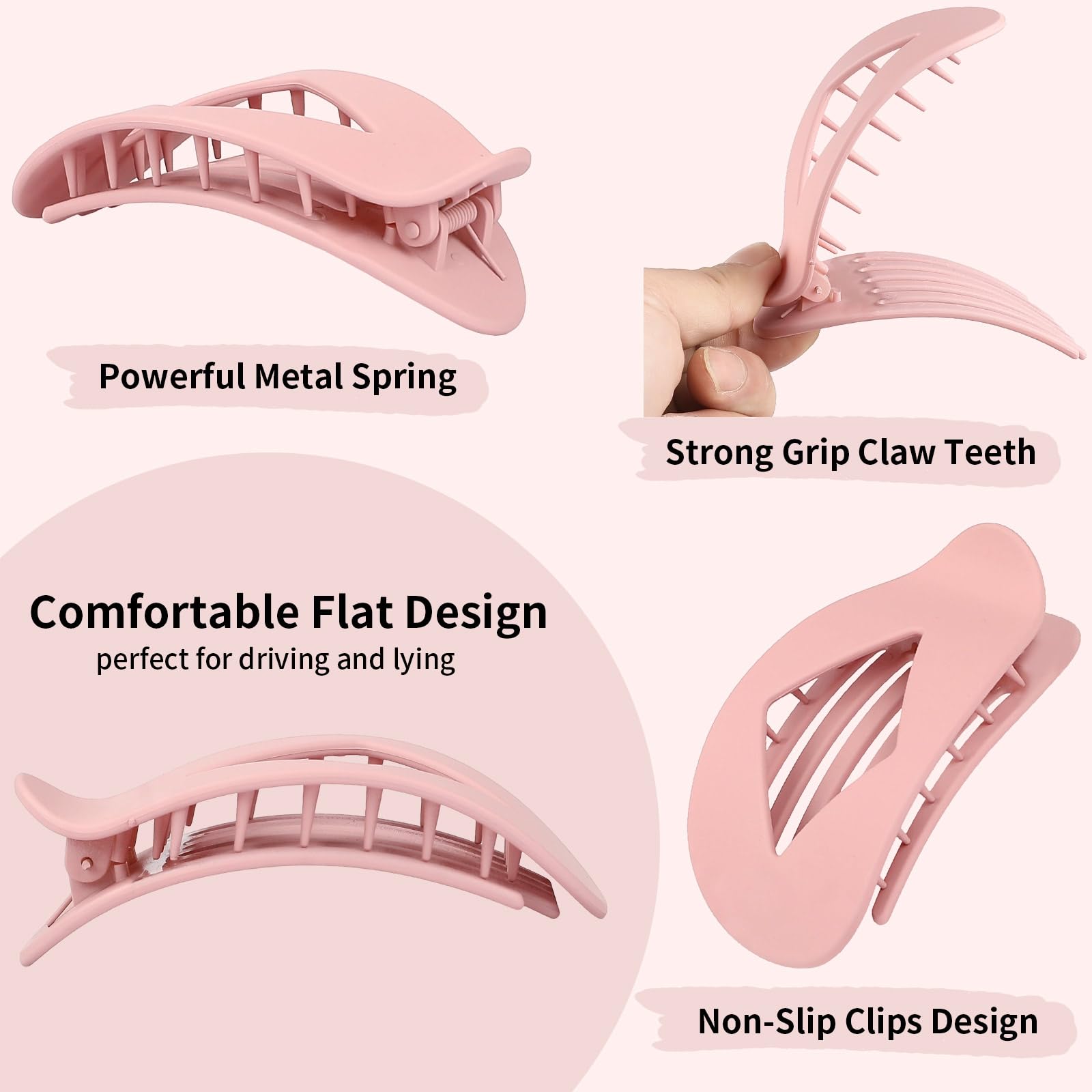 CHANDAT side profile showing flat silhouette for comfortable pressure-free wear