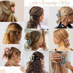 CHANDAT size comparison showing large, medium and small clips for choices
