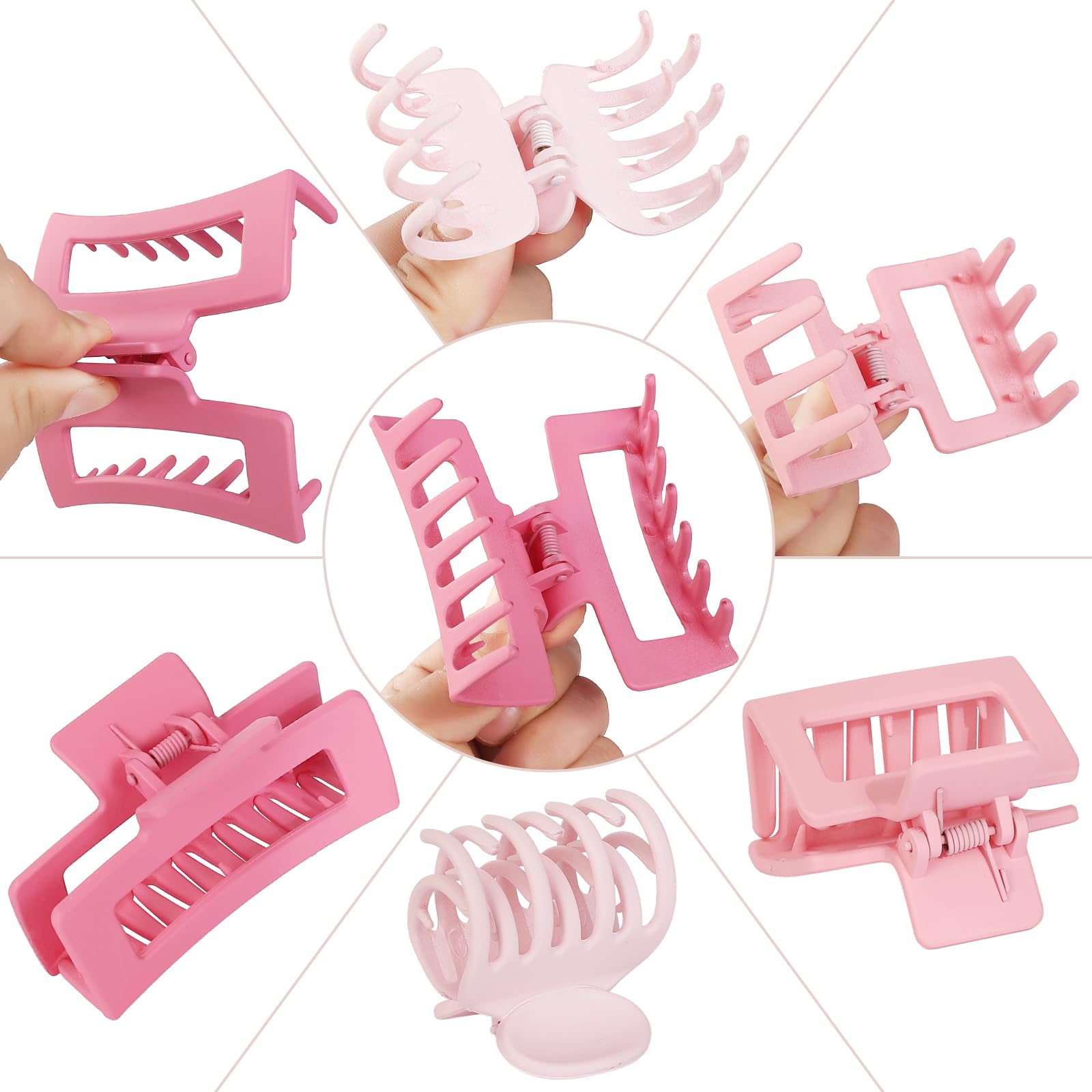 CHANDAT group of small clips displayed for delicate sections and accents