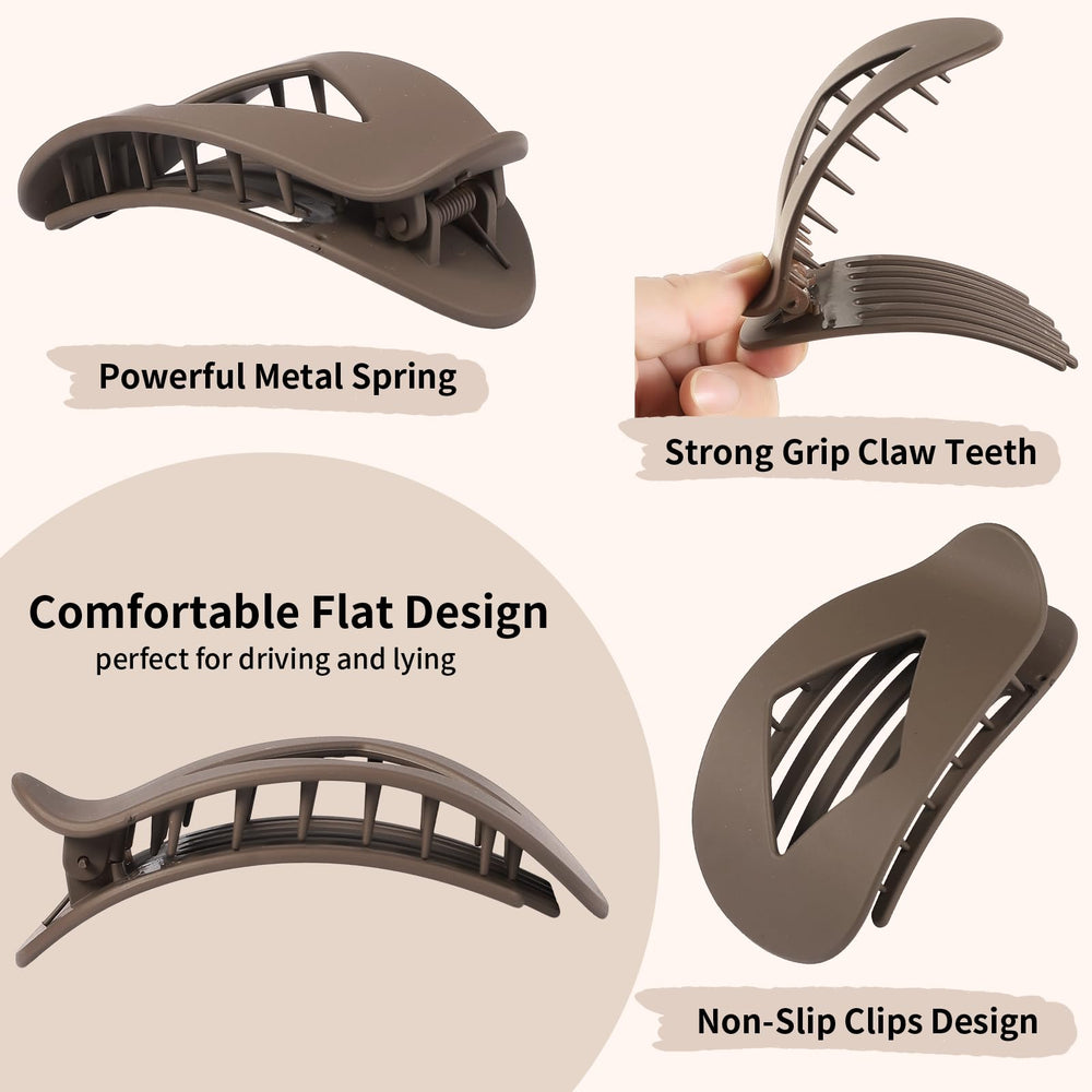 CHANDAT detail of matte, glossy, and tortoise finishes showing durable, lightweight resin construction