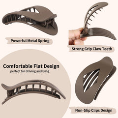 CHANDAT detail of matte, glossy, and tortoise finishes showing durable, lightweight resin construction