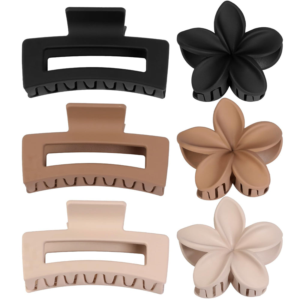 CHANDAT clip holding thick hair in place to illustrate reliable nonslip performance