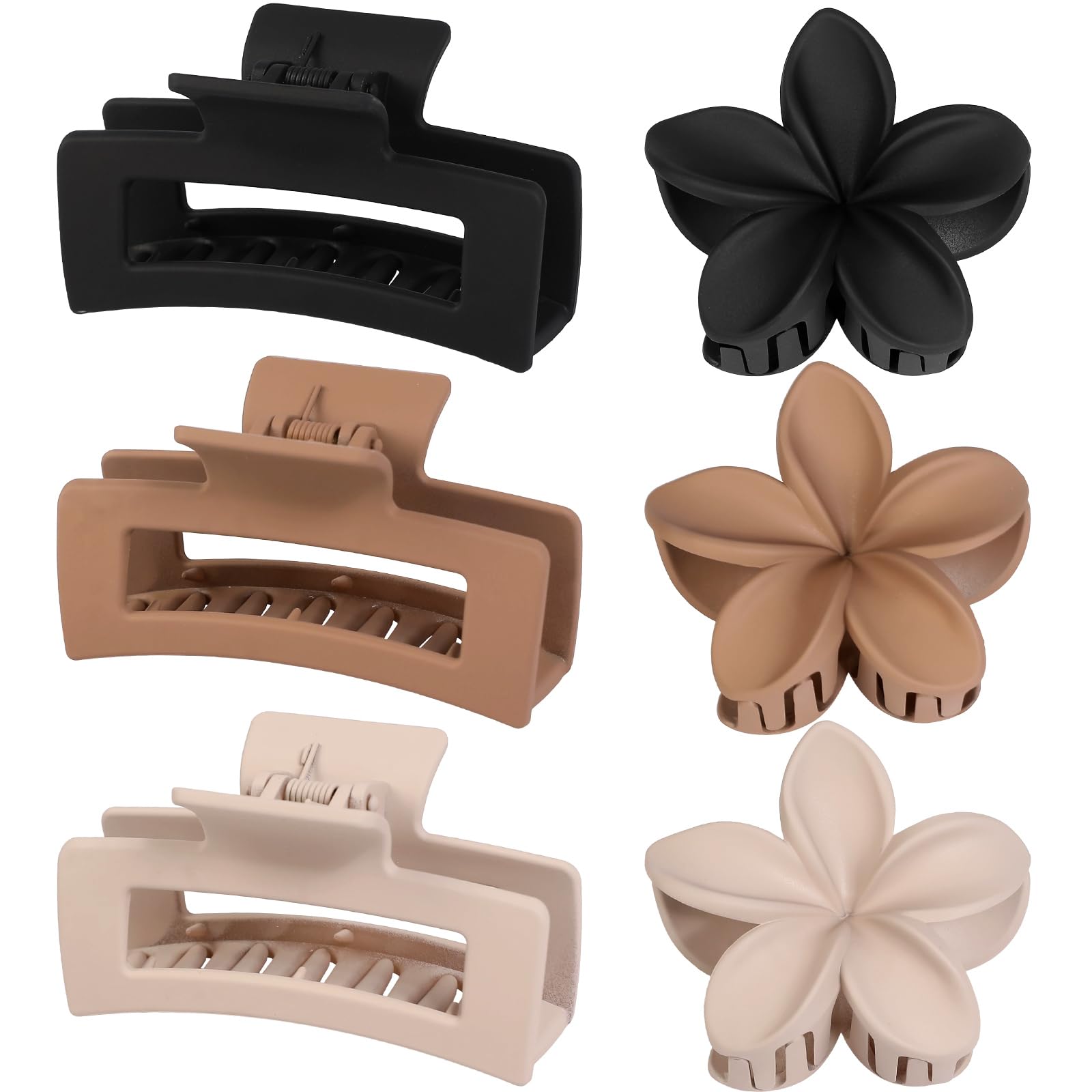 CHANDAT woman wearing flower clip at the beach for a vacation-ready accent