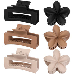 CHANDAT woman wearing flower clip at the beach for a vacation-ready accent