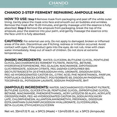 CHANDO HIMALAYA back label close-up showing ingredient transparency and safety