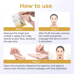 CHANDO HIMALAYA ampoule next to ruler showing compact travel-friendly size