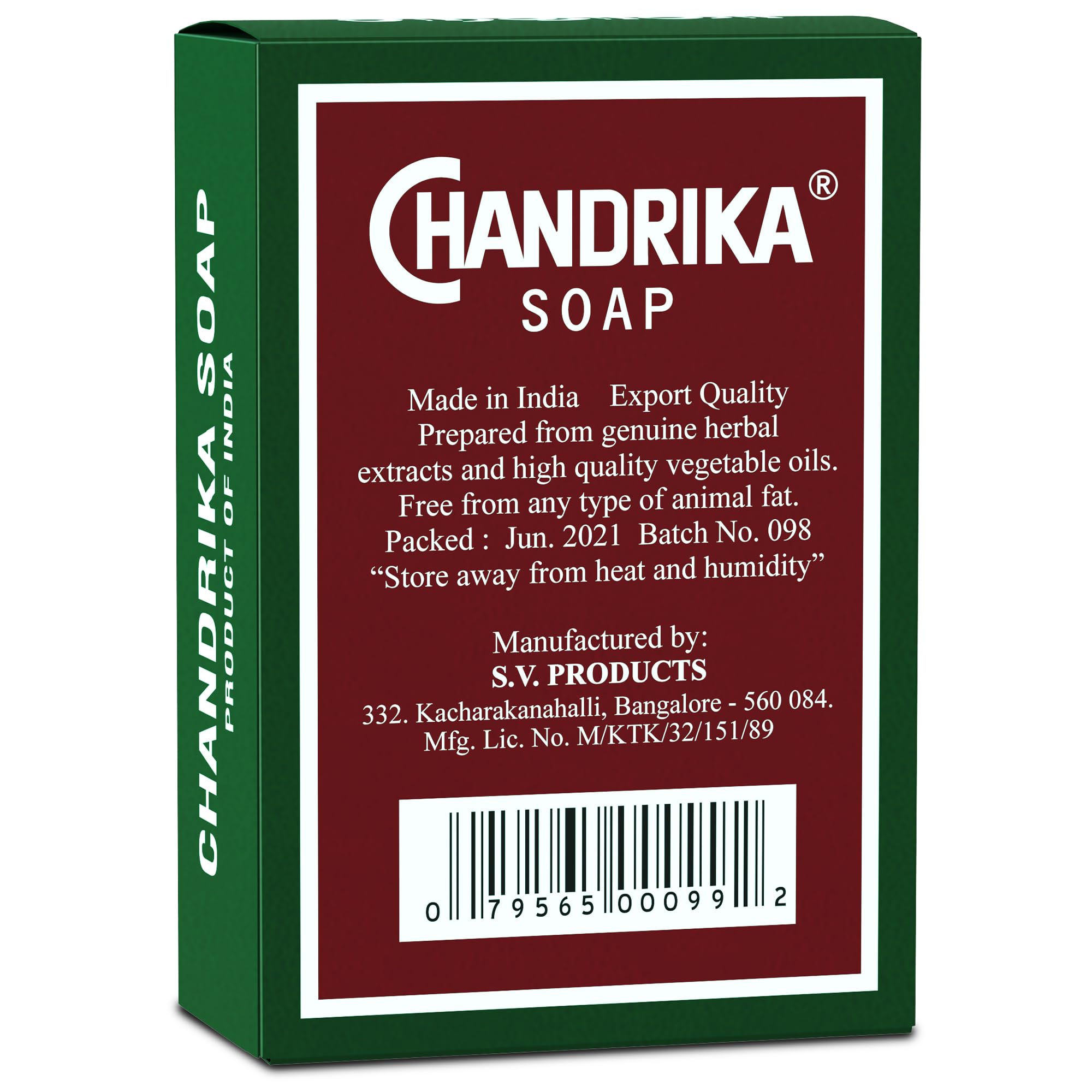 Chandrika bar close-up revealing handmade texture and natural finish, tactile authenticity benefit
