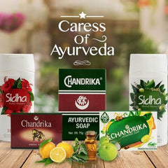 Chandrika four-pack arrangement showing multiple bars for value and family-ready supply benefit